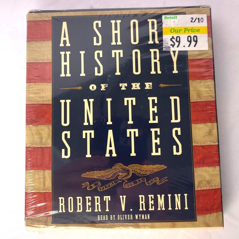 HarperAudio A Short History of the United States Audiobook CD Robert Remini NEW‎